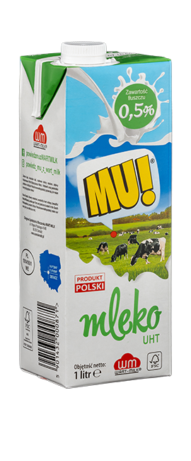 mleko UHT MU! 0,5%